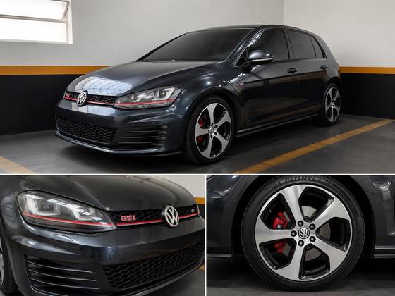 VOLKSWAGEN GOLF 2.0 TSI GTI 16V TURBO GASOLINA 4P AUTOMÁTICO VOLKSWAGEN GOLF 2.0 TSI GTI 16V TURBO GASOLINA 4P AUTOMÁTICO